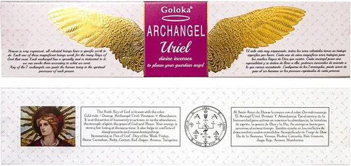 Miniatura 8 de Colección de incienso de Arcángel Chamuel, Gabriel, Jophiel, Michael, Raphael, Uriel, Zadkiel 7 aromas distintos diseñados para cada arcángel