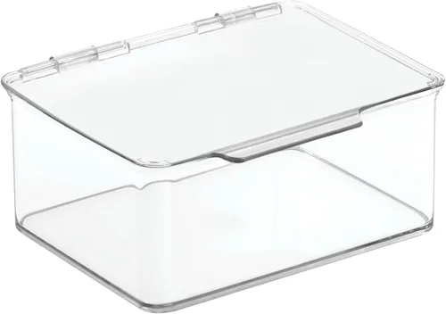 Miniatura 9 de mDesign Organizador de escritorio de plástico para el hogar y la oficina