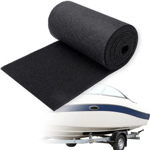 PAMASE Boat Trailer Bunk Carpet - Ultra Thick Wear-Resistant Marine Carpeting Covers for Boat Lift Bunks, Shock Absorption Padding Mats Parts