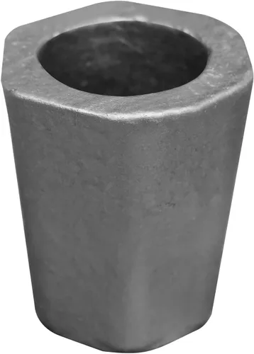 Miniatura 11 de CANALHOUT Crisoles de grafito de carburo de silicio, crisoles para derretir metal, resisten la alta temperatura de 1800℃ (3272°F), fundición
