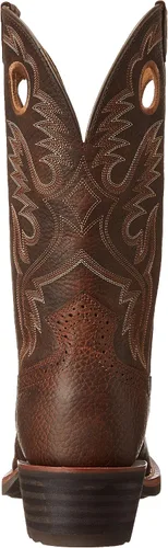 Miniatura 3 de Ariat Heritage Roughstock - Botas de trabajo de cuero con punta cuadrada para hombre