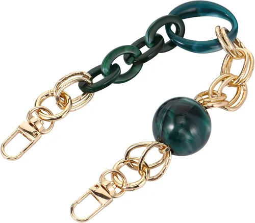 VALICLUD Cadena de acrílico para bolsa, correa gruesa para bolso, bolso de mano, bolsa de repuesto, decoración de bolso, bolso de mano, accesorio