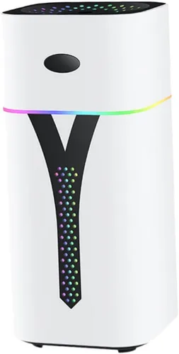 Unomor Usb Mini Air Humidifier with Colorful Led Lights Compact for Home Office Use Delicate Mist Spray No Water Leakage Supports Various Water Types