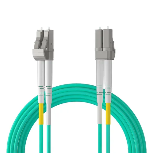 Miniatura 9 de 10Gtek Cable de conexión de fibra – LC a LC OM3 10Gb/Gigabit multimodo puente dúplex 50/125μm LSZH cable de fibra óptica para transceptor SFP