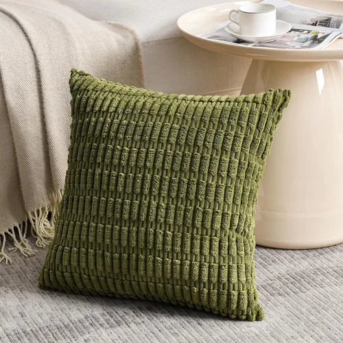Miniatura 109 de Fancy Homi - Paquete de 2 fundas de almohada decorativas de color taupe de 22 x 22 pulgadas para sala de estar, sofá, cama, estilo rústico, bohemio