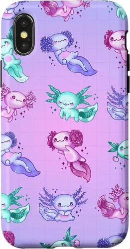 Miniatura 5 de Funda con patrón Axolotl para iPhone 12/12 Pro