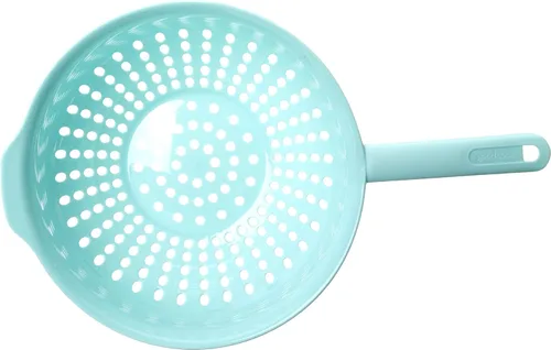 Miniatura 2 de GoodCook coladores, más grandes, verde azulado, 3qt (2.8L) (paquete de 1)