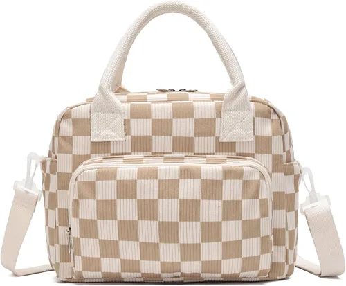 Miniatura 9 de Lunch Bag for Women Girls, Cute Insulated Reusable Lunch Box Leakproof Lunch Boxes Portable Lunch Tote Bag Cooler Bag