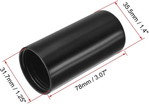Miniatura 2 de uxcell Tapa de batería Mic Batería Tornillo en Tapa Tapa Tapa Negro 4 Piezas