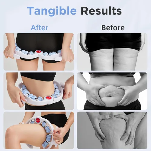 Miniatura 3 de Herramienta de masaje para celulitis, masajeador de drenaje linfático, rodillo muscular, masaje de fascia profunda, eliminación de piel con 14
