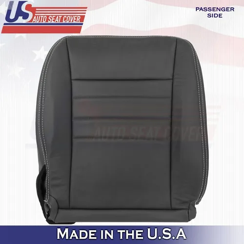 Miniatura 9 de U.S.AutoSeatCover 2013 2014 Compatible con Dodge Charger SXT Driver Passenger Bottom Fundas de asiento de cuero BLK