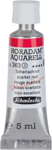 Miniatura 191 de Schmincke - HORADAM® AQUARELL - acuarelas de los mejores artistas, carmín permanente - 0.5 fl oz 353 carmín permanente