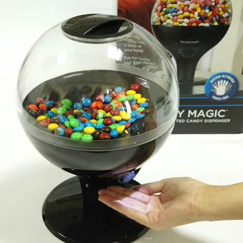 Miniatura 3 de Dispensador de caramelos, mini dispensador automático para dulces y frutas secas, 10.2 in