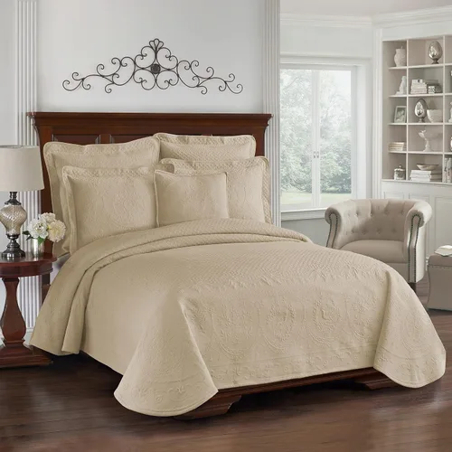 Miniatura 3 de Funda de almohada decorativa Historic Charleston King Charles de estilo granja moderna con flores, 100% algodón transpirable, funda estándar