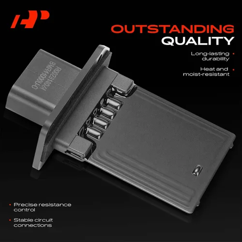 Miniatura 6 de A-Premium Resistencia del motor del soplador de HVAC delantero compatible con Ford F-150, Escape, Mustang, Expedition, F-250 Super Duty, F-350 Super