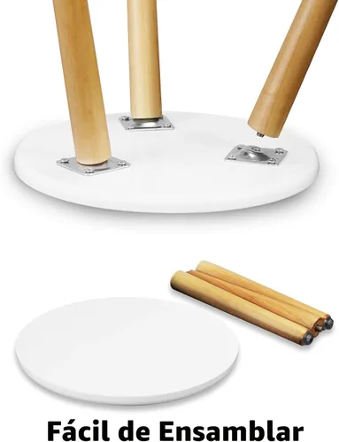 Miniatura 3 de Uneedem - Soporte para plantas de interior, mesa moderna de madera de mediados de siglo para plantas de interior, 8.9 pulgadas de alto para macetas