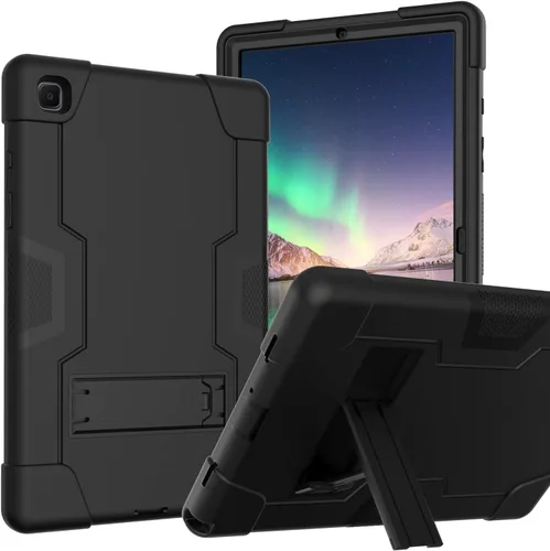 Miniatura 9 de Funda para Tablet de Samsung Galaxy Tab A7 10.4 2020, Funda Protectora de Alta Resistencia y a Prueba de Golpes de PC de Silicona con Soporte