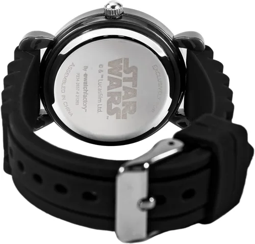 Miniatura 2 de Star Wars The Mandalorian Kids' Plastic Time Teacher Analog Quartz Silicone Strap Watch