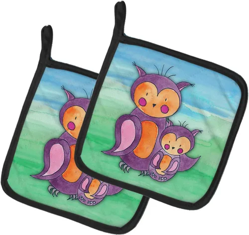 Miniatura 99 de Caroline's Treasures BB7370PTHD - Juego de soportes para ollas de herradura para cocina, resistentes al calor, almohadillas calientes para cocinar