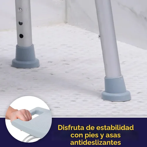Miniatura 5 de Silla con respaldo para bañera Designer Series Deluxe, RTL12202KDR, Universal, gris, 1, 1