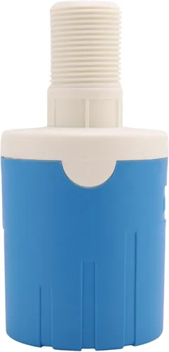 Miniatura 4 de 1 juego de mini válvula de flotador de bola de apagado automático completamente automático, controlador de nivel de agua, azul