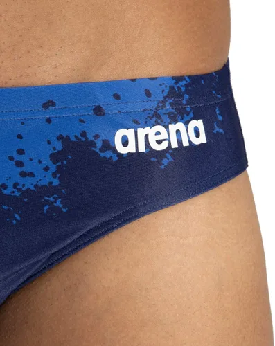 Miniatura 2 de ARENA Men's Team Color Print 3-inch Brief Athletic Training Swimsuit Bathing Suit