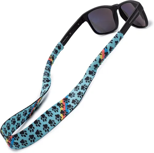 Miniatura 12 de Gunjovi Correa de gafas de sol de neopreno, correa de gafas flotantes, retenedor de gafas para hombres, mujeres y niños