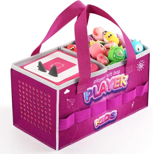 Miniatura 11 de Estuche de transporte para Tonies Starter Set y bolsa de almacenamiento para la figura Tonies, bolsa de mano para el hogar al aire libre