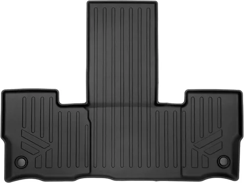 Miniatura 10 de SMARTLINER Juego de alfombrillas de 3 filas de ajuste personalizado para todo tipo de clima, compatible con Jeep Wagoneer 2022-2025