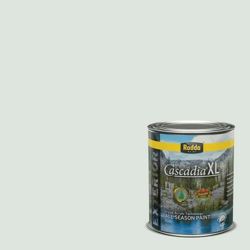Miniatura 29 de Rodda Paint CASCADIA XL Pintura e imprimación satinada exterior en uno, cuarto de galón, solo ayer