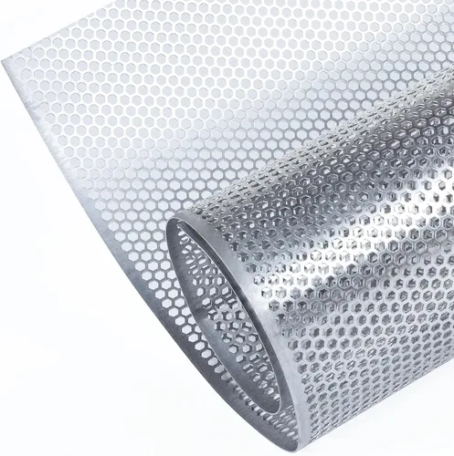 Miniatura 15 de AggAuto - Malla universal de 40 x 13 pulgadas para parachoques de auto, para parrilla de auto, de aleación de aluminio, con agujeros hexagonales