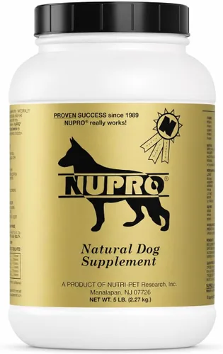 Nupro Suplemento completamente natural para perros (5 lb) | Apoyo diario para el bienestar