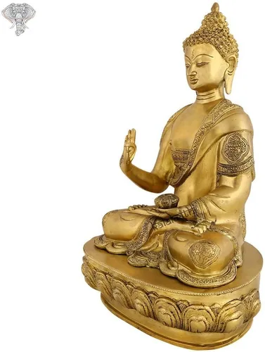 Miniatura 5 de kalakrithi Estatua de Buda – 17" Estatua de Buda – 17 inches