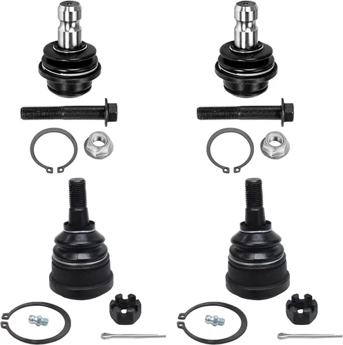 Miniatura 65 de Detroit Axle - Kit de rótulas delanteras para Ford 2003-2006 Crown Victoria Lincoln Town Car Mercury Grand Marquis 2003-2004 Marauder, reemplazo