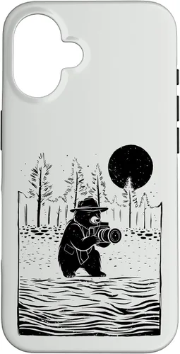 Miniatura 31 de Funda para iPhone 12/12 Pro Bears Paisajista Fotógrafo de Vida Silvestre Naturaleza