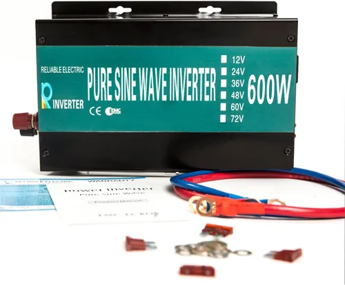 Miniatura 7 de WZRELB - Inversor de onda sinusoidal pura de diseño confiable DC a AC entrada 24VDC salida 120VAC fuente de alimentación de respaldo fuera de la red