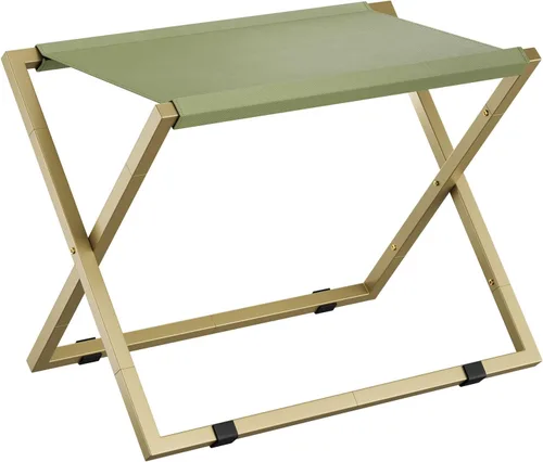 Miniatura 9 de IBUYKE Soporte de equipaje para todos los tamaños de maleta, soporte de equipaje de metal, soporte plegable para maleta, fácil de montar