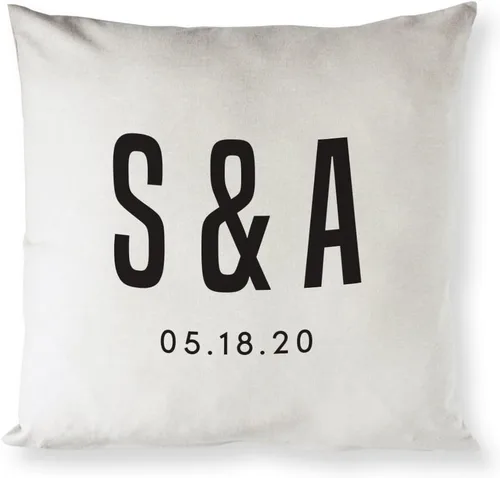 Miniatura 31 de The Cotton & Canvas Co. Home is Wherever I'm with You - Funda de almohada, funda de cojín, funda de almohada decorativa