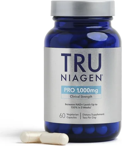 Miniatura 7 de TRU NIAGEN - Suplemento patentado NAD+ Ribosida de nicotinamida (NR) 30-1000 mg porciones (2 x 500 mg, toma 2 diarios)