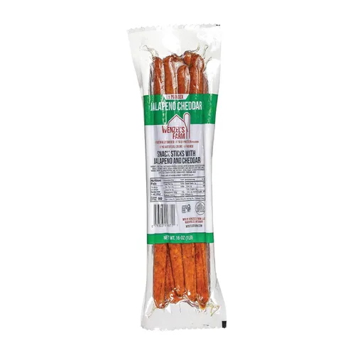 Miniatura 6 de Wenzel's Farm Palitos de carne de res │Apoya estilos de vida activos │ Sabrosos, ahumados naturalmente │ Alto en proteínas, bajo en carbohidratos │