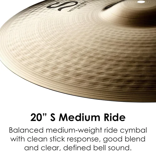 Miniatura 3 de Zildjian S20MR 20" S Medium Ride Platillo