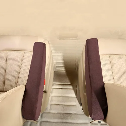 Miniatura 7 de 1 par de fundas de reposabrazos de asiento de tamaño universal, funda para reposabrazos de asiento delantero de automóvil, funda de repuesto de tela