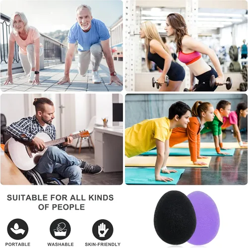 Miniatura 3 de Stress Balls for Adults, Hand Exersicers for Strength, Squeeze Balls for Hand Therapy, Hand Exersice Balls for Hand, Finger and Wrist Training with