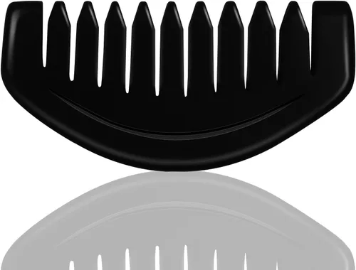 Miniatura 11 de Gua Sha Peine, jade de piedra guasha natural, peine de masaje para el cuidado del cuero cabelludo, herramienta de masaje para raspado corporal Gua