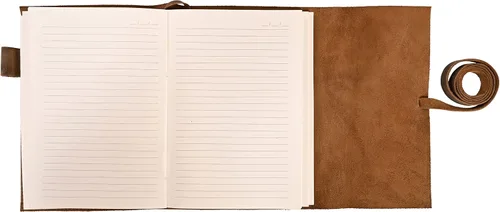 Miniatura 4 de Diario de dibujo de cuero, diario de viaje diario, antiguo hecho a mano vintage, cuaderno de escritura rústico, cuero de búfalo auténtico, papel