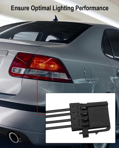 Miniatura 3 de 4733242 Arnés de cableado de luz trasera con enchufe para Saab 9-3 4 puertas Sedan 2003-2011, cable de luz trasera, coleta de cable izquierdo
