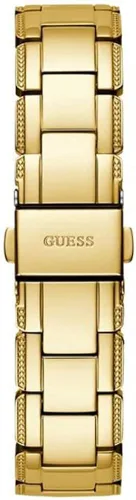 Miniatura 4 de GUESS US Womens Gold-Tone Transparent Analog Watch