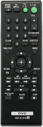 Miniatura 7 de RMT-D197A Mando a distancia de repuesto apto para reproductor de DVD Sony DVP-SR510H DVP-SR210P DVP-SR510 DVP-SR210 DVP-SR201P DVP-SR405P RMTD197A