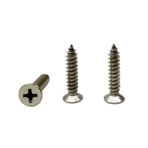 Miniatura 22 de Tornillos de cabeza plana M4x30mm para madera, tornillos autorroscantes Phillips de cabeza avellanada 50 piezas (M4x30mm)