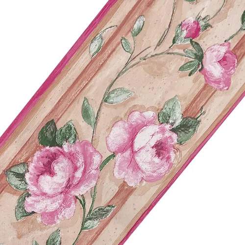 Miniatura 7 de Yifely - Papel tapiz extraíble de peonía de lujo con borde autoadhesivo para cocina, baño, decoración de pared